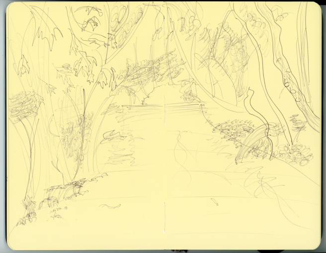 0014 - Forest Path Sketch_web